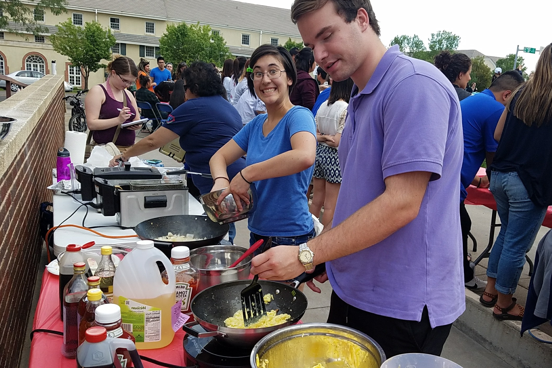 chinese culture club cooking event