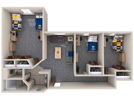 北大厅 floorplan