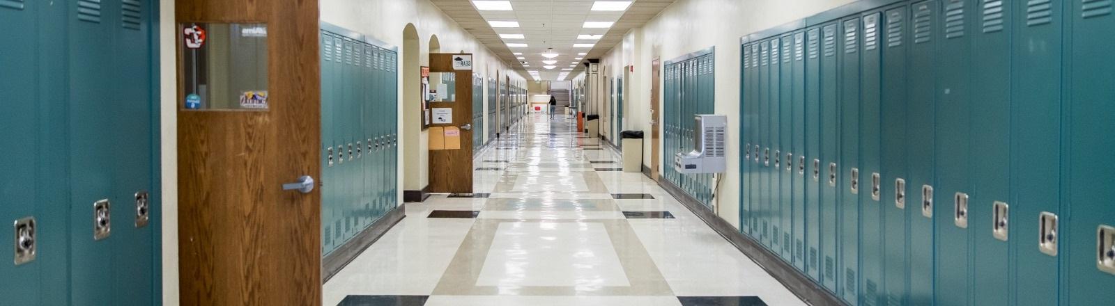 School hallway